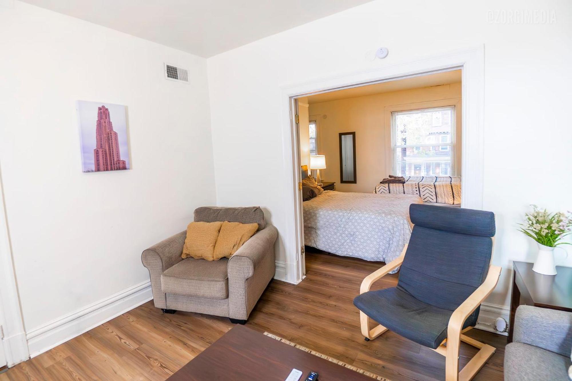 Stylish Apt - 2 Queen Bed - Easy Hospital Access Pittsburgh Extérieur photo
