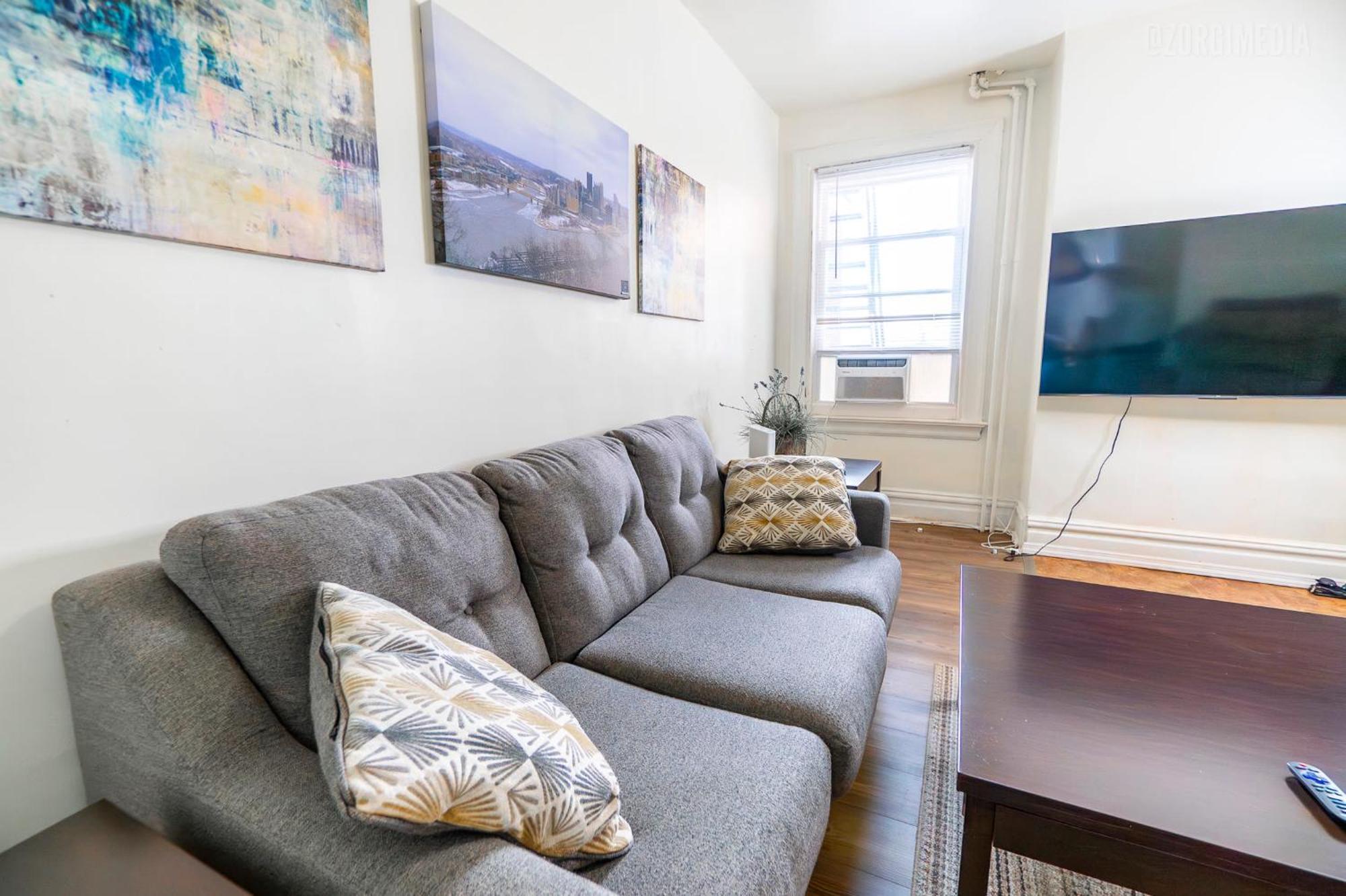 Stylish Apt - 2 Queen Bed - Easy Hospital Access Pittsburgh Extérieur photo